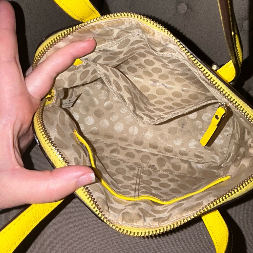 Kate Spade Cedar Street Maise Yellow Purse - Picture 3 of 11